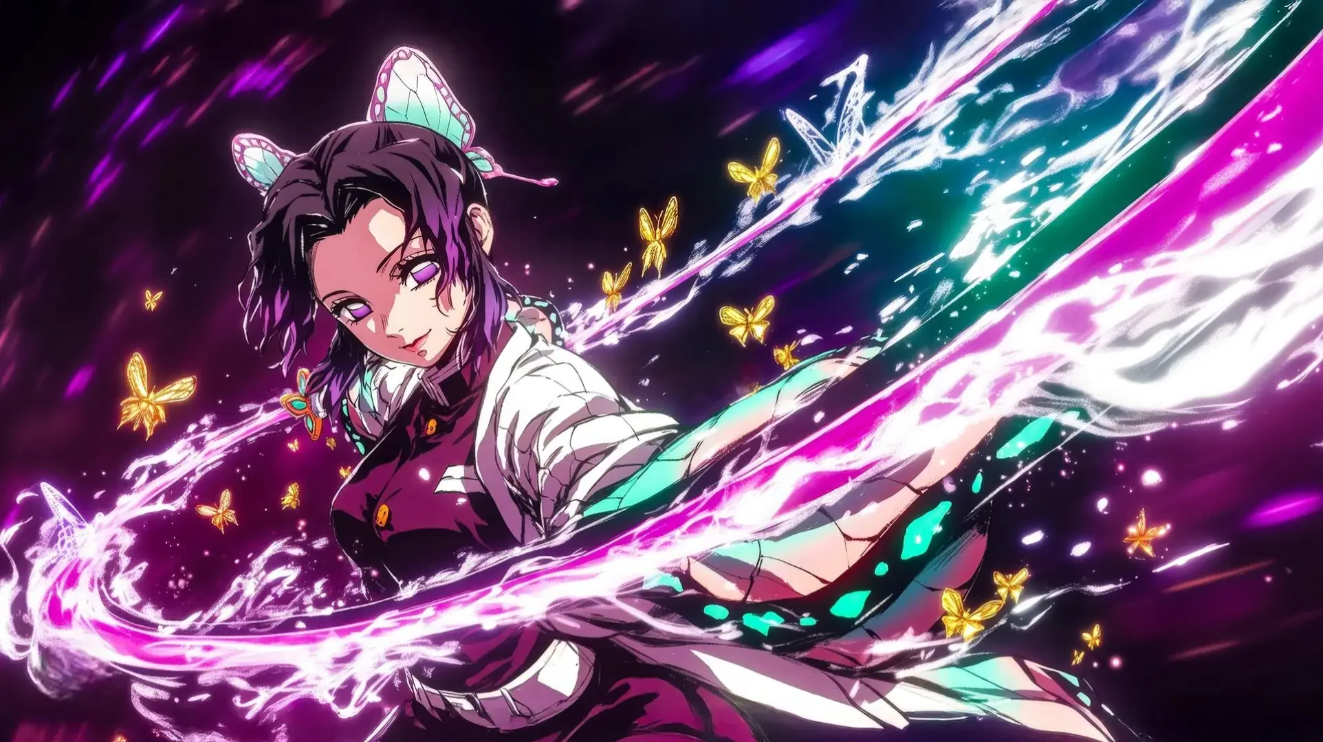 Shinobu Kocho’s Sword Explained: The Butterfly Insect Nichirin Blade