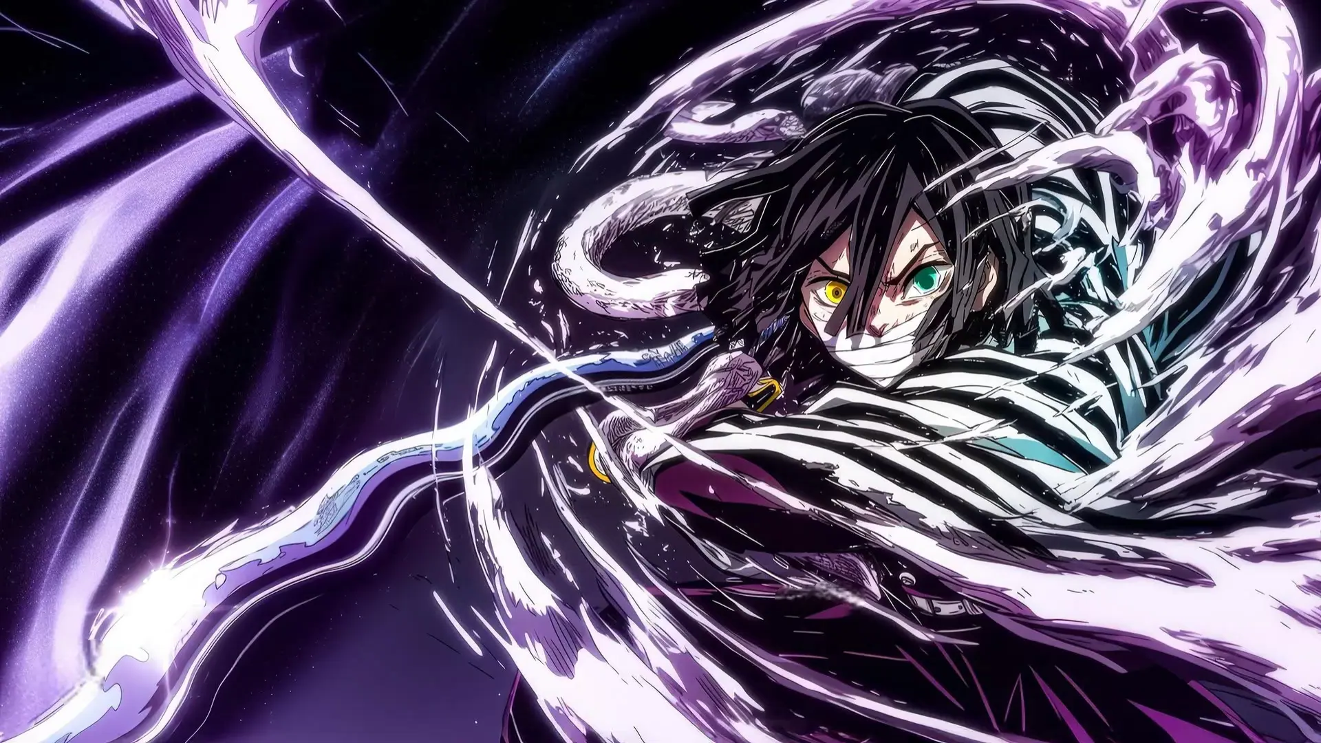 Obanai Iguro’s Sword Explained: The Serpent Hashira’s Wavy Nichirin Blade