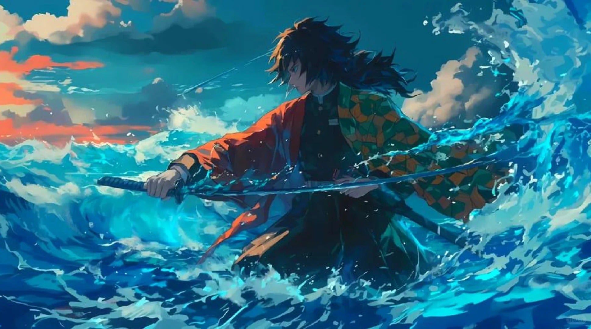 Giyu Tomioka’s Sword Explained: Calm Power in a Water Nichirin Blade