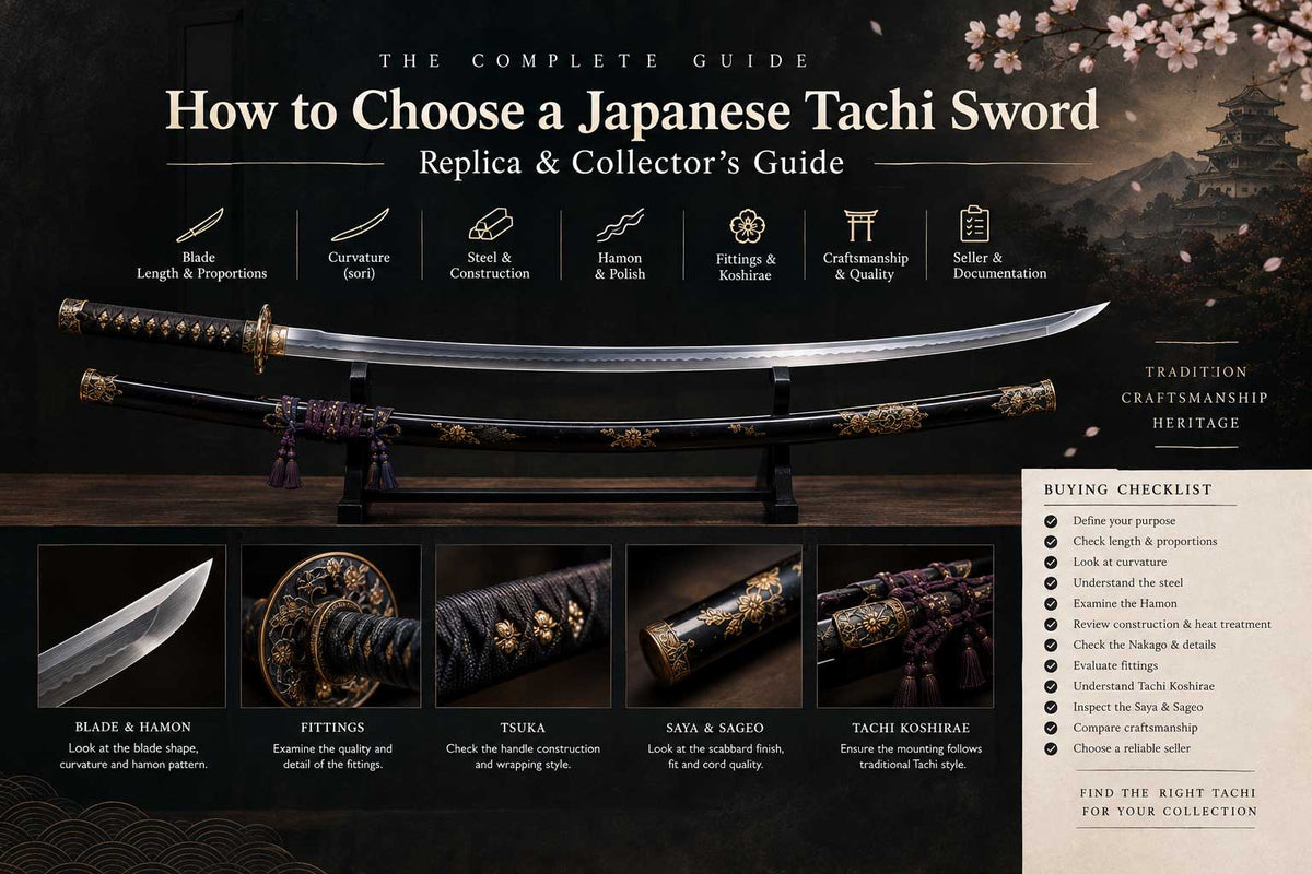 How to Choose a Japanese Tachi Sword: A Complete Replica & Collector's Guide