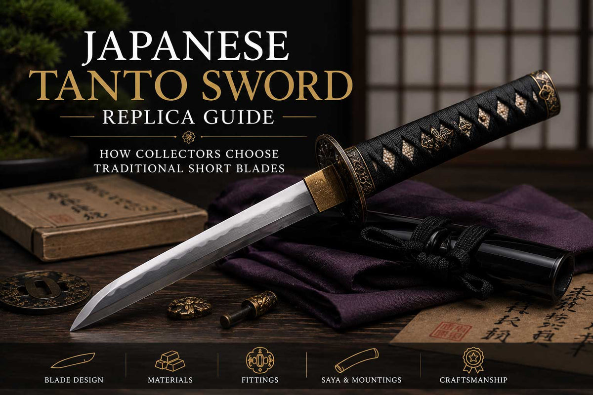 Japanese Tanto Sword Replica Guide: How Collectors Choose Traditional Short Blades