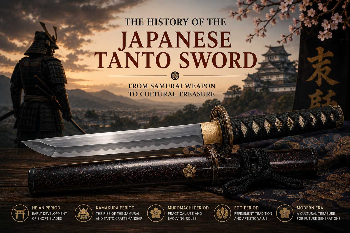 The History of Japanese Tanto Sword: From Samurai Weapon to Cultural Treasure