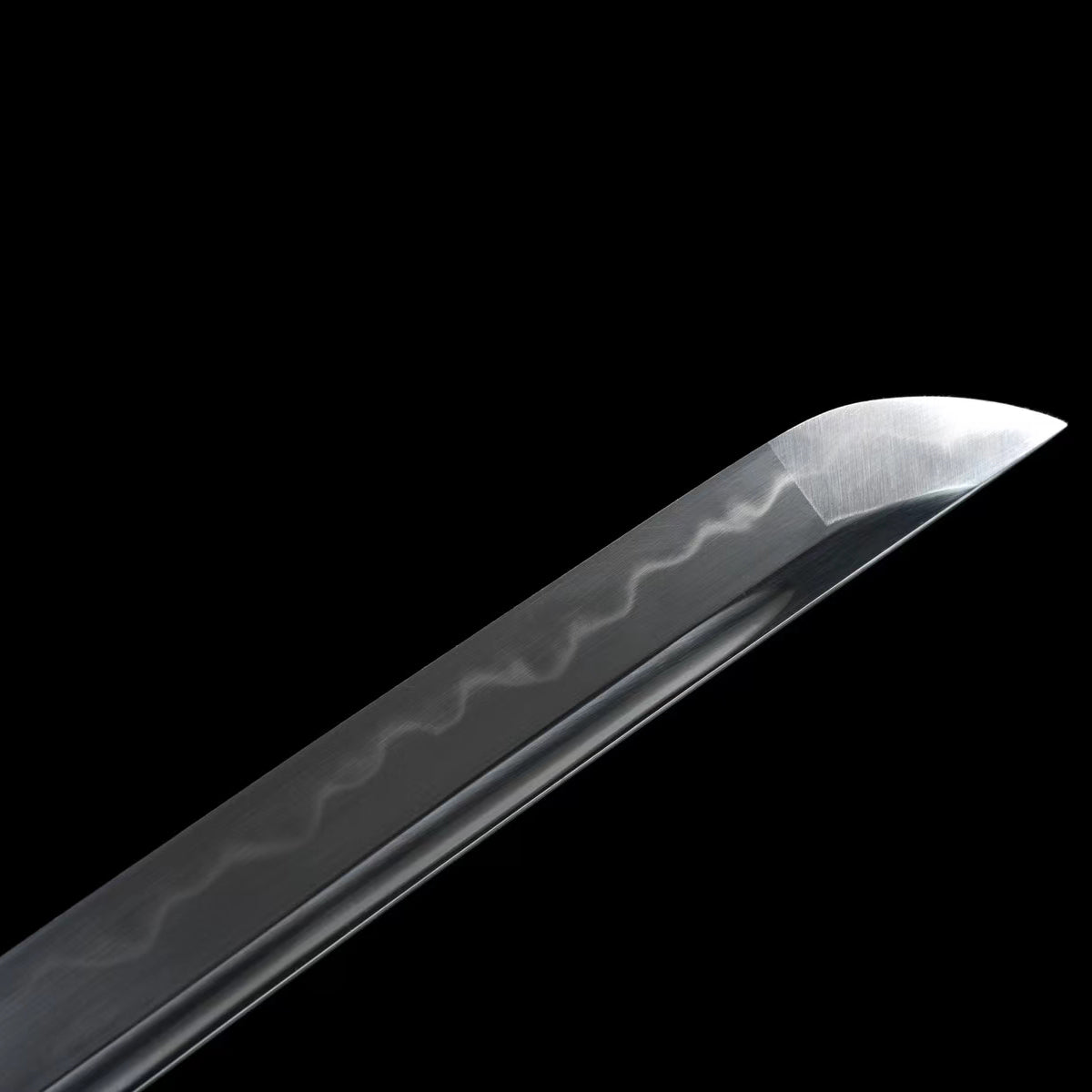 Handmade Black Dragon T10 Steel Katana Sword Clay Tempered Full Tang Samurai Sword with Golden Dragon Saya