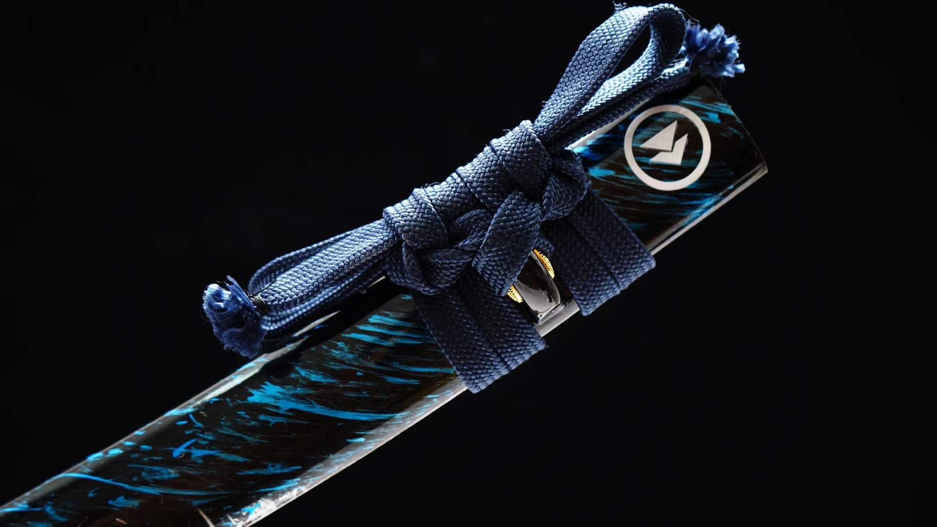 Ghost of Tsushima Samurai Sword Set Handmade Katana & Wakizashi Set Spring Steel Japanese Sword