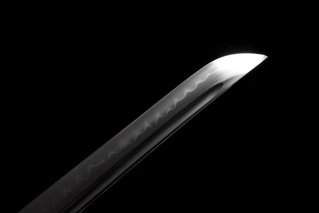 HandMade Japanese Samurai Katana Clay Tempered T-10 Steel Military Sword Type 98 Tsuba（副本）