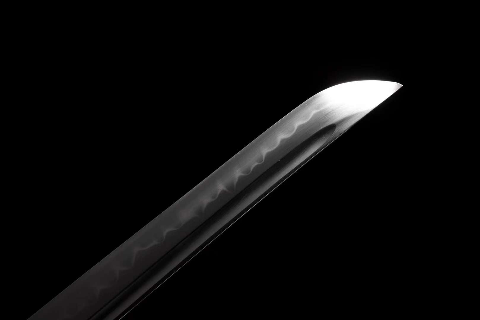 HandMade Japanese Samurai Katana Clay Tempered T-10 Steel Military Sword Type 98 Tsuba（副本）