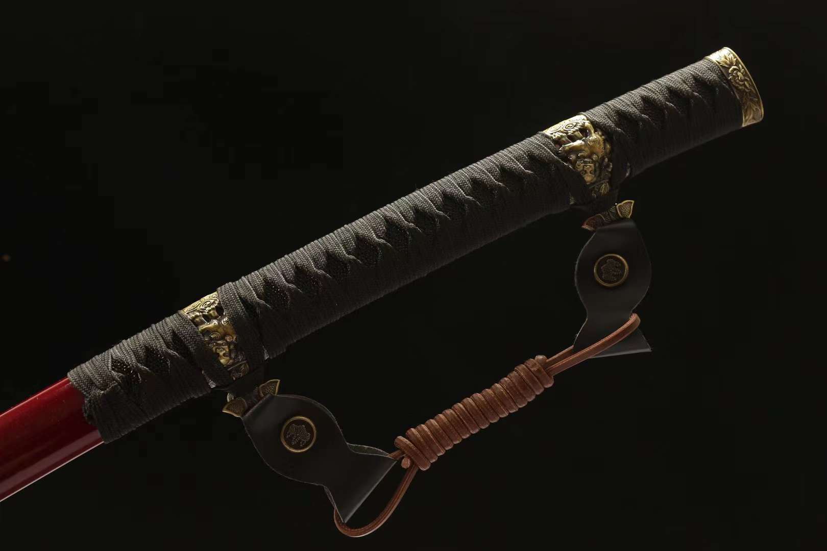 Handmade Japanese Tachi Sword 1065 Steel Sword Full Tang Katana 41 in