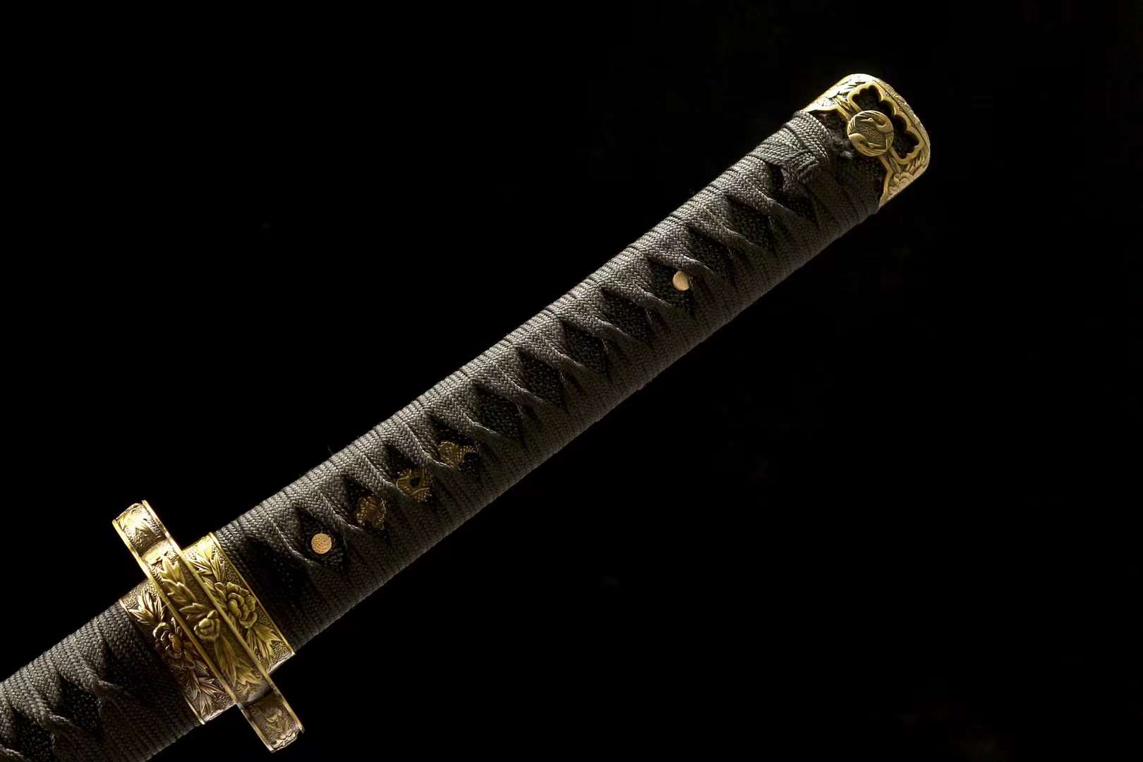 Handmade Japanese Tachi Sword 1065 Steel Sword Full Tang Katana 41 in