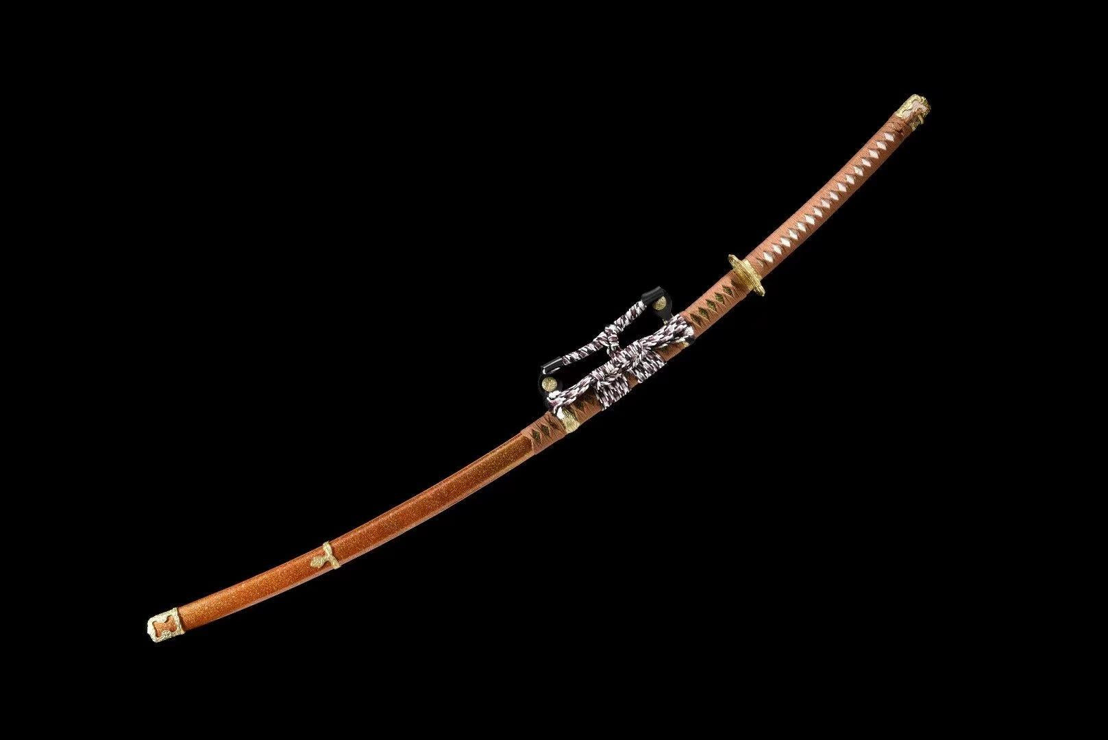 Japanese Nodachi Katana Sword 1095 Steel Handmade Samurai Sword Full Tang Long Swords