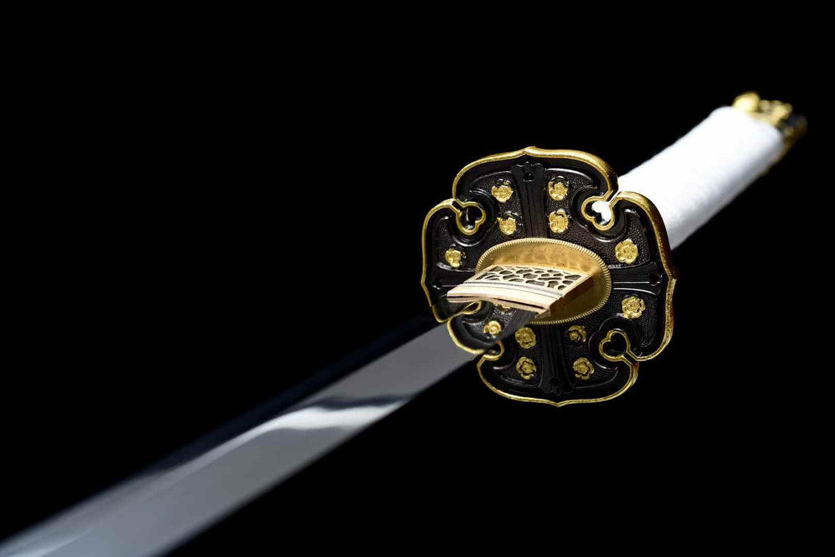 Handmade High Carbon Steel Japanese Tachi Sword Full Tang Samurai Sword Real Long Katana