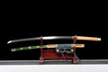 T10 Steel Clay Tempered Japanese Tachi Sword 104cm Hand Forged Samurai Sword Full Tang  Katana