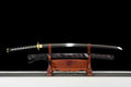 T10 Steel Japanese Katana Clay Tempered Blade Samuari Sword Full Tang