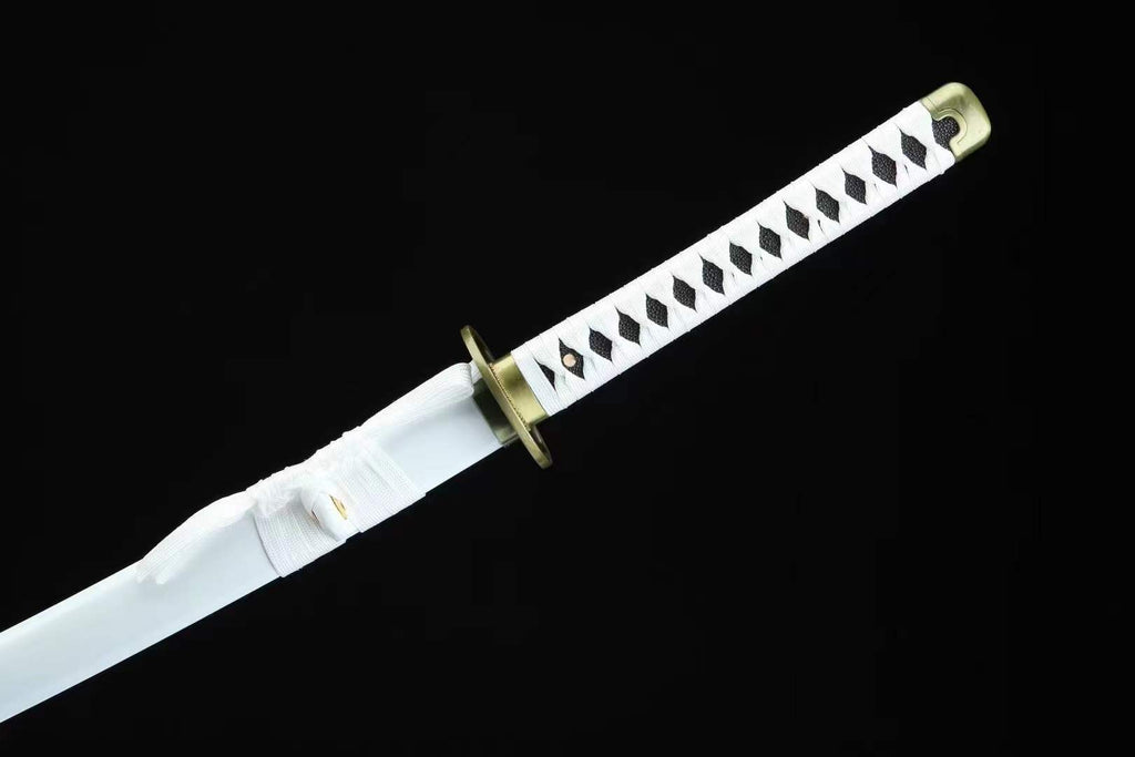 One Piece Wado Ichimonji Katana Roronoa Zoro Anime Sword Replica 1045 Carbon Steel(Sharp)