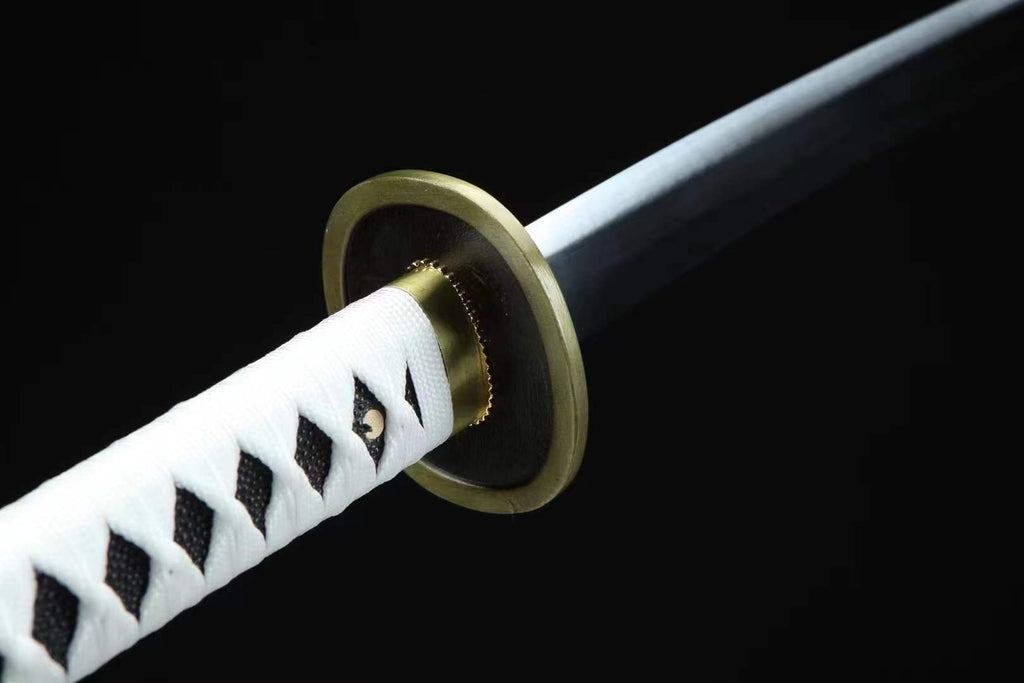 One Piece Wado Ichimonji Katana Roronoa Zoro Anime Sword Replica 1045 Carbon Steel(Sharp)
