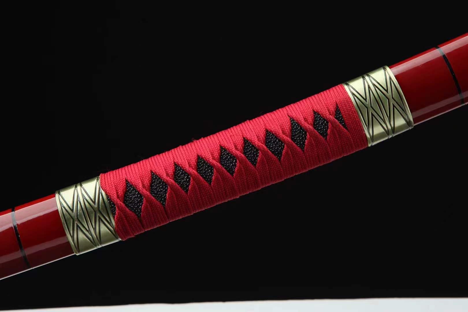 One Piece Sandai Kitetsu Katana Roronoa Zoro Anime Sword Replica 1045 Carbon Steel(Sharp)