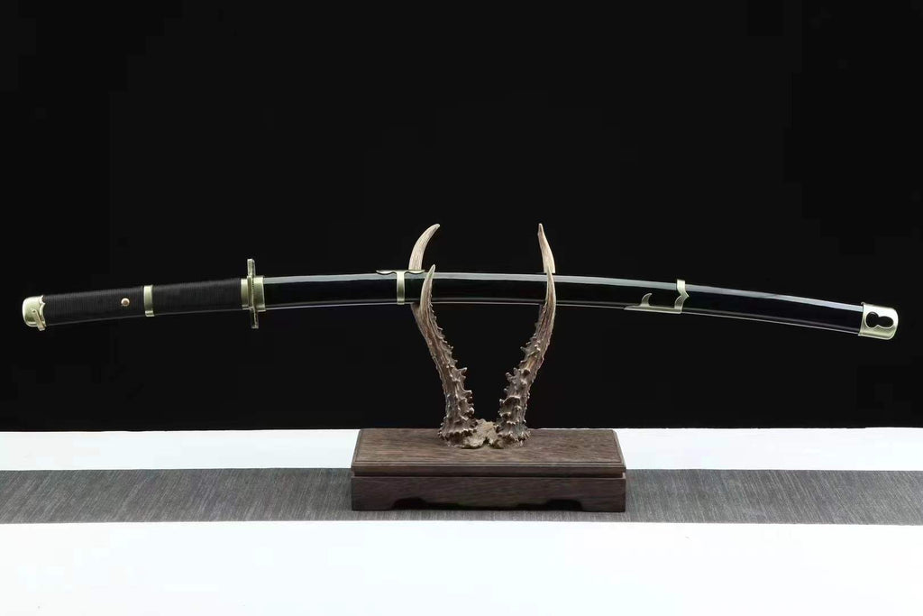 One Piece Yubashiri Katana Roronoa Zoro Anime Sword Replica 1045 Carbon Steel(Sharp)