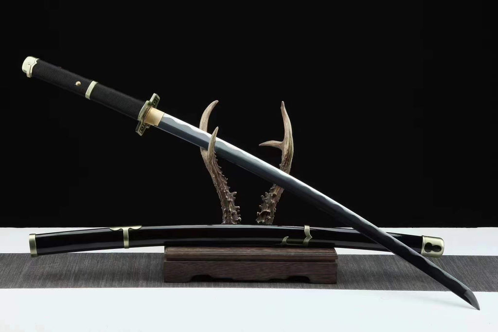 One Piece Yubashiri Katana Roronoa Zoro Anime Sword Replica 1045 Carbon Steel(Sharp)