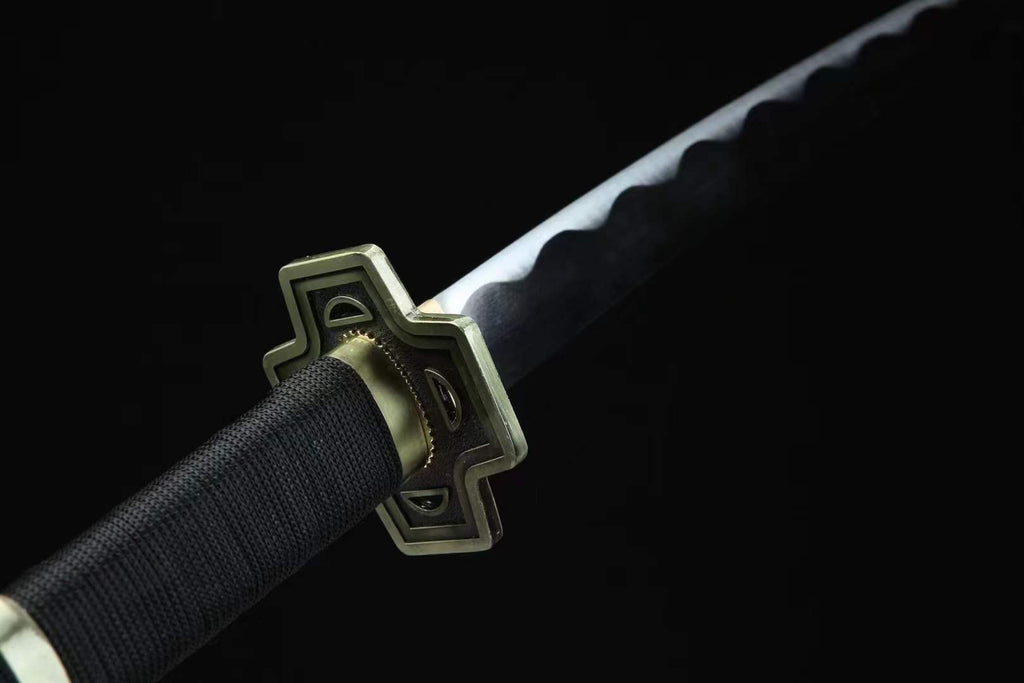 One Piece Yubashiri Katana Roronoa Zoro Anime Sword Replica 1045 Carbon Steel(Sharp)