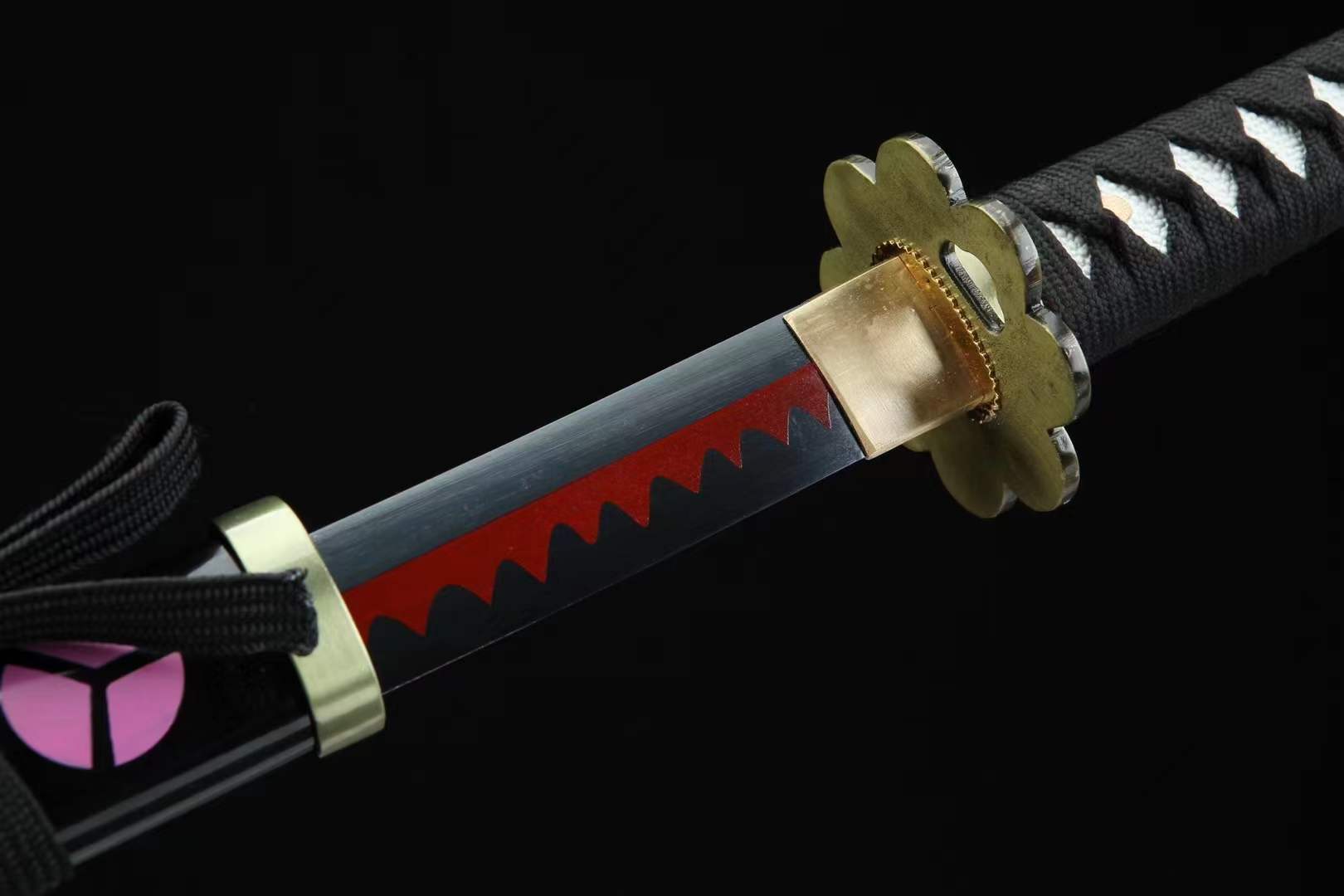 One Piece Shusui Katana Roronoa Zoro Anime Sword Replica 1045 Carbon Steel(Sharp)