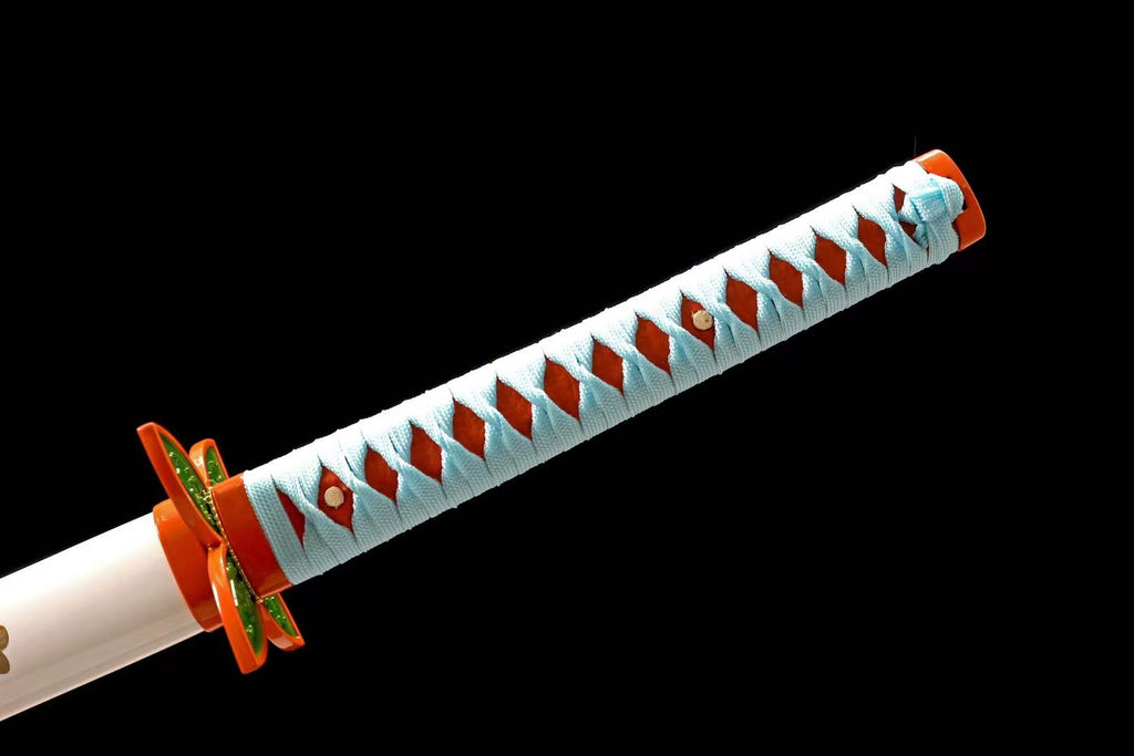 Shinobu Kocho Sword Demon Slayer Nichirin Katana Insect Hashira Butterfly Replica 1045 Carbon Steel(Sharp))