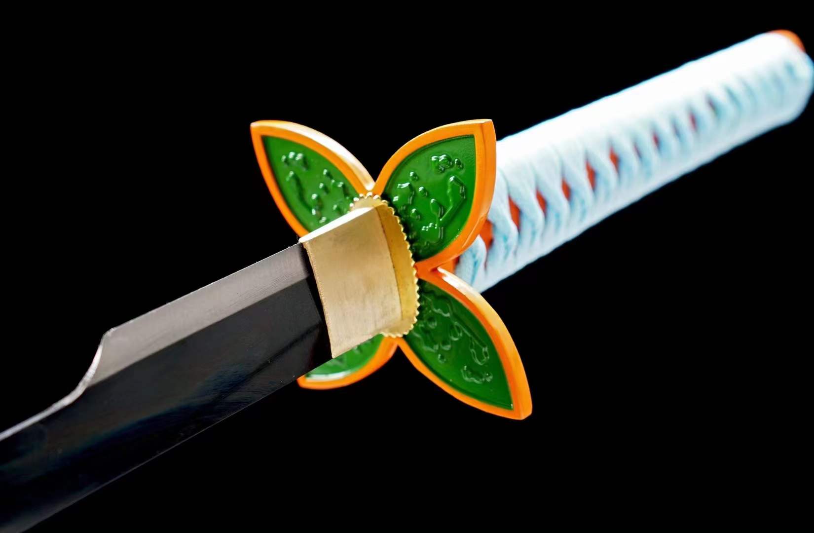 Shinobu Kocho Sword Demon Slayer Nichirin Katana Insect Hashira Butterfly Replica 1045 Carbon Steel(Sharp))