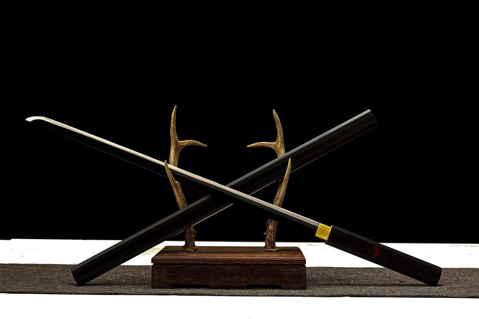Sasuke Uchiha Kusanagi Sword 1045 Steel Handmade Naruto Anime Samurai Sword Replica Katana