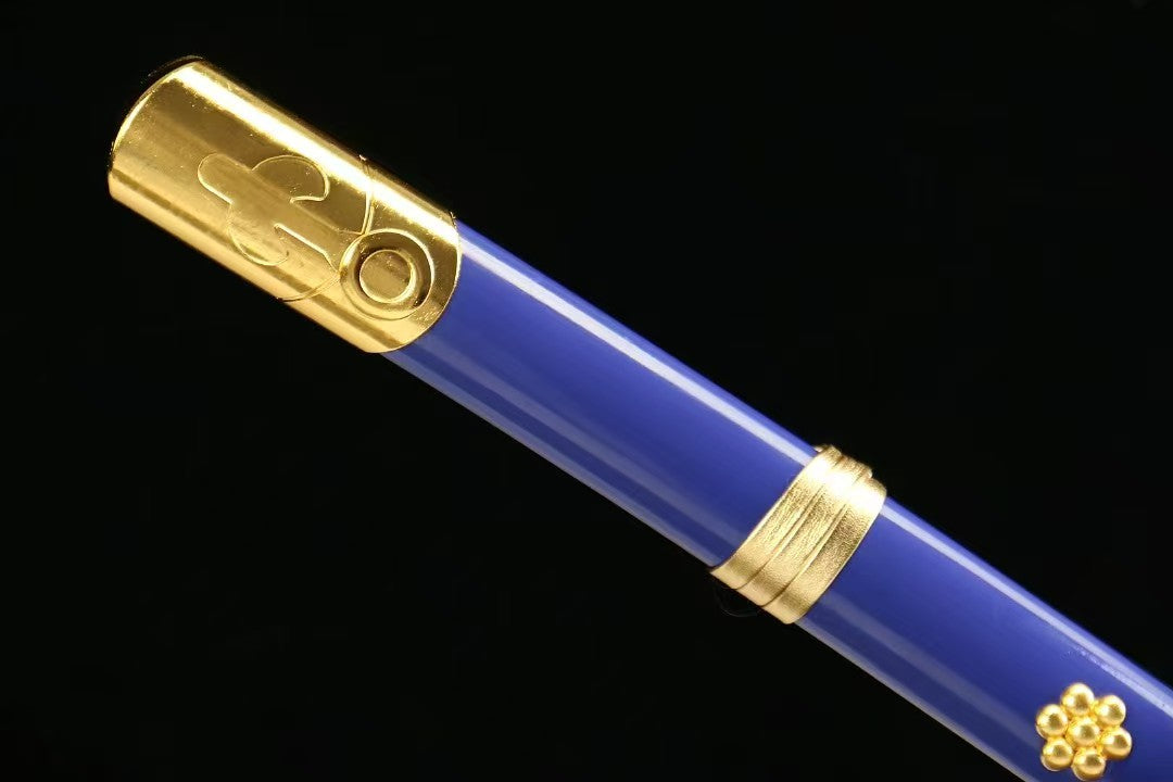 One Piece Enma Katana – Zoro’s Haki‑Draining Wano Sword Replica 1045 Carbon Steel(Sharp)