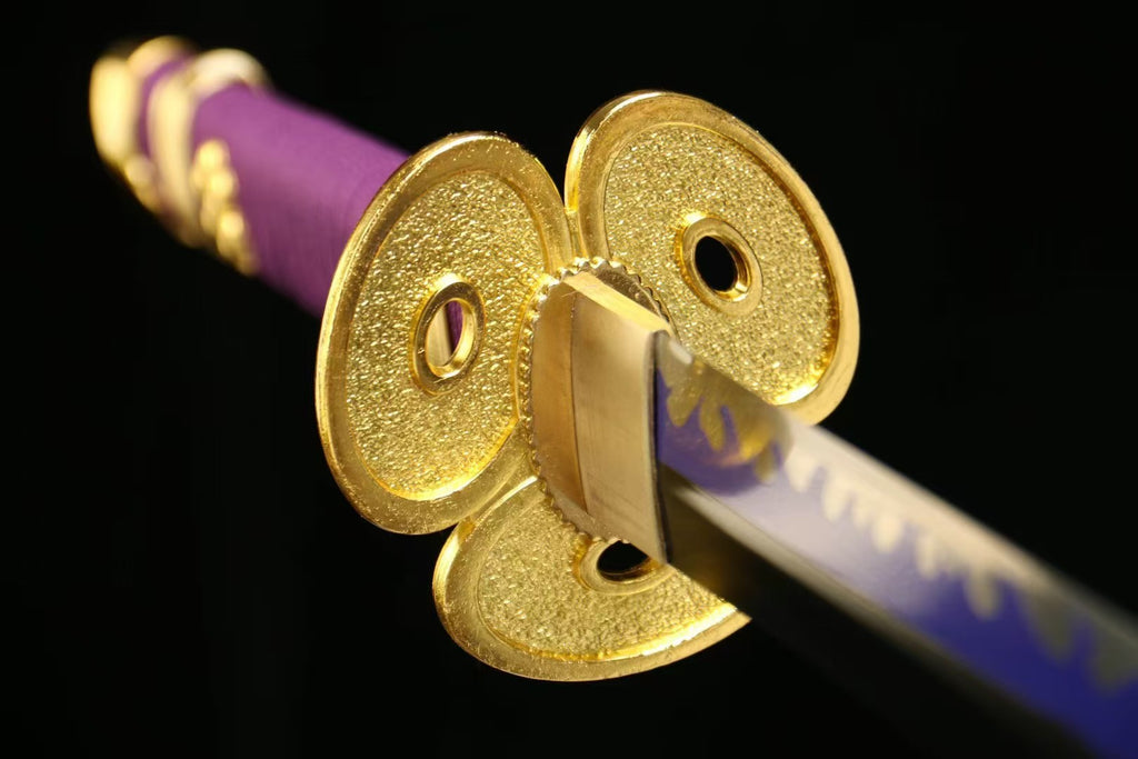 One Piece Enma Katana – Zoro’s Haki‑Draining Wano Sword Replica 1045 Carbon Steel(Sharp)
