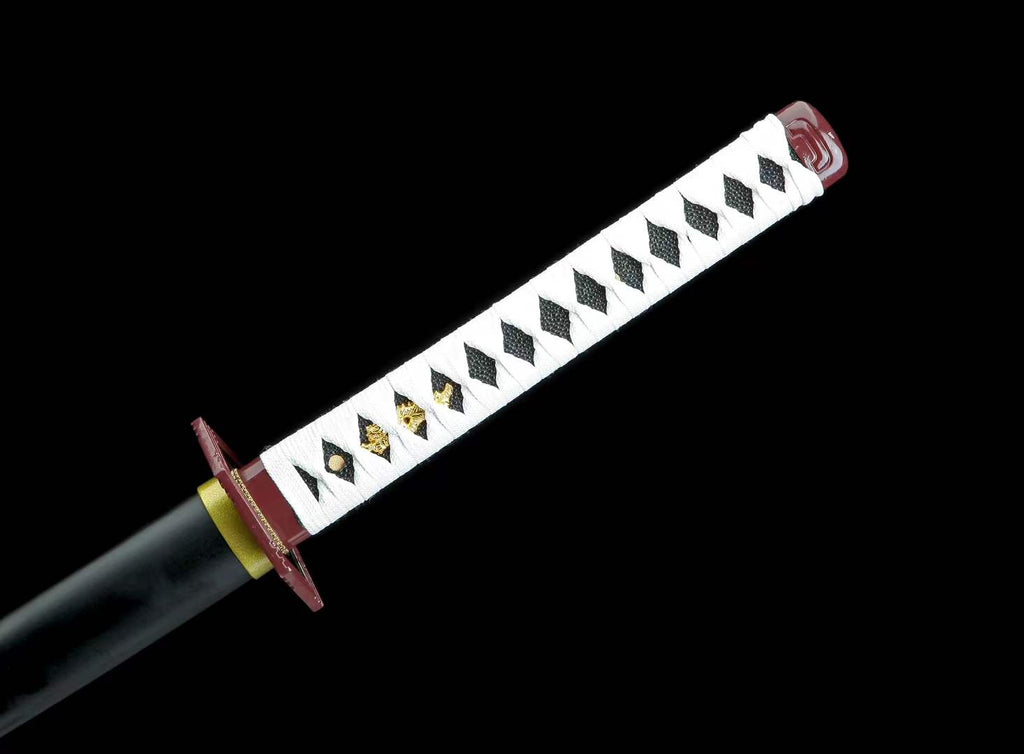 Tomioka Giyuu Nichirin Sword Demon Slayer Sword Water Hashira Katana Replica 1045 Steel