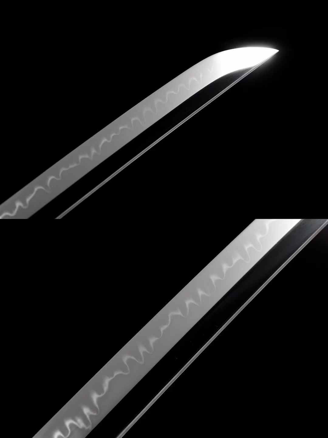 Devil May Cry 5 Vergil Yamato Sword Replica Katana  Full Tang Anime Samurai Sword with PU Leather Wrapped Scabbard 41 in