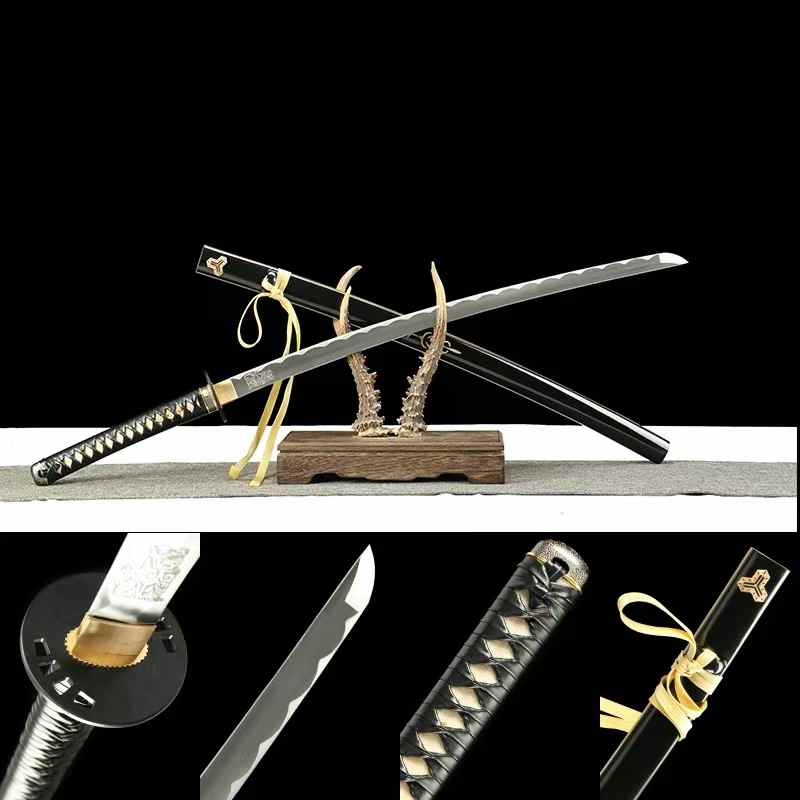 Katana Hattori Hanzo Kill Bill The Bride Samurai Sword Real Handmade 1060 Steel Japanese Katana