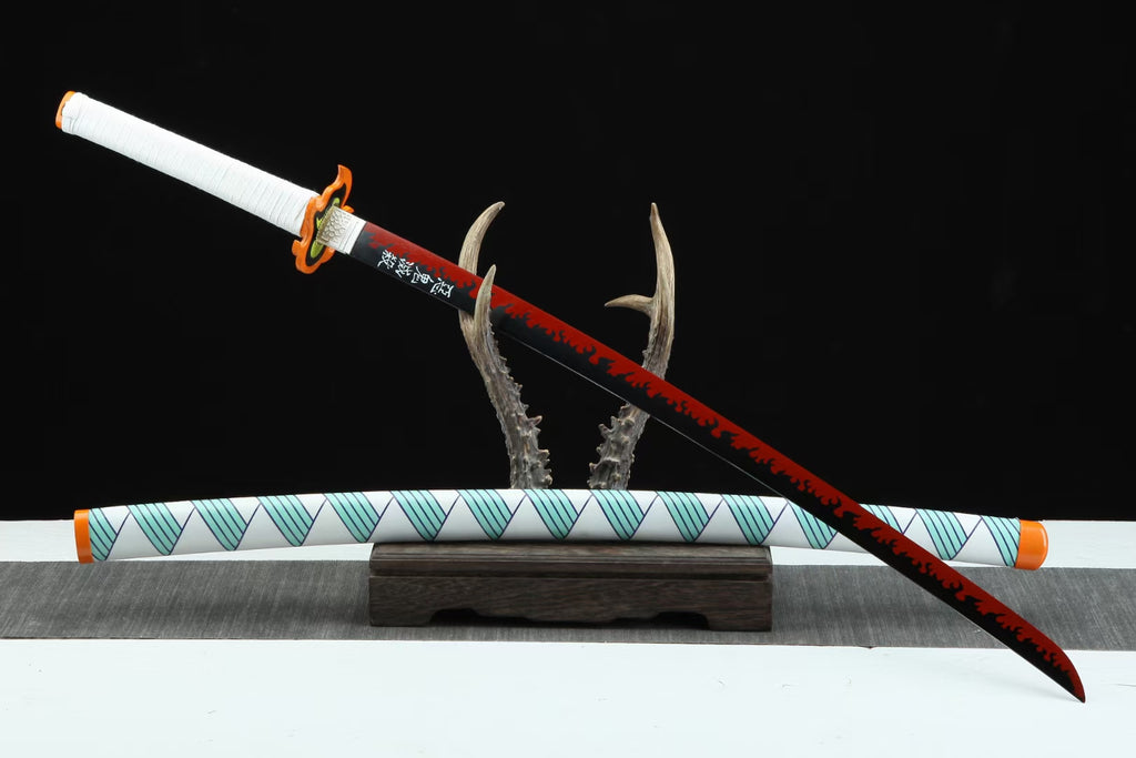 Kyojuro Rengoku Flame Katana Anime Sword