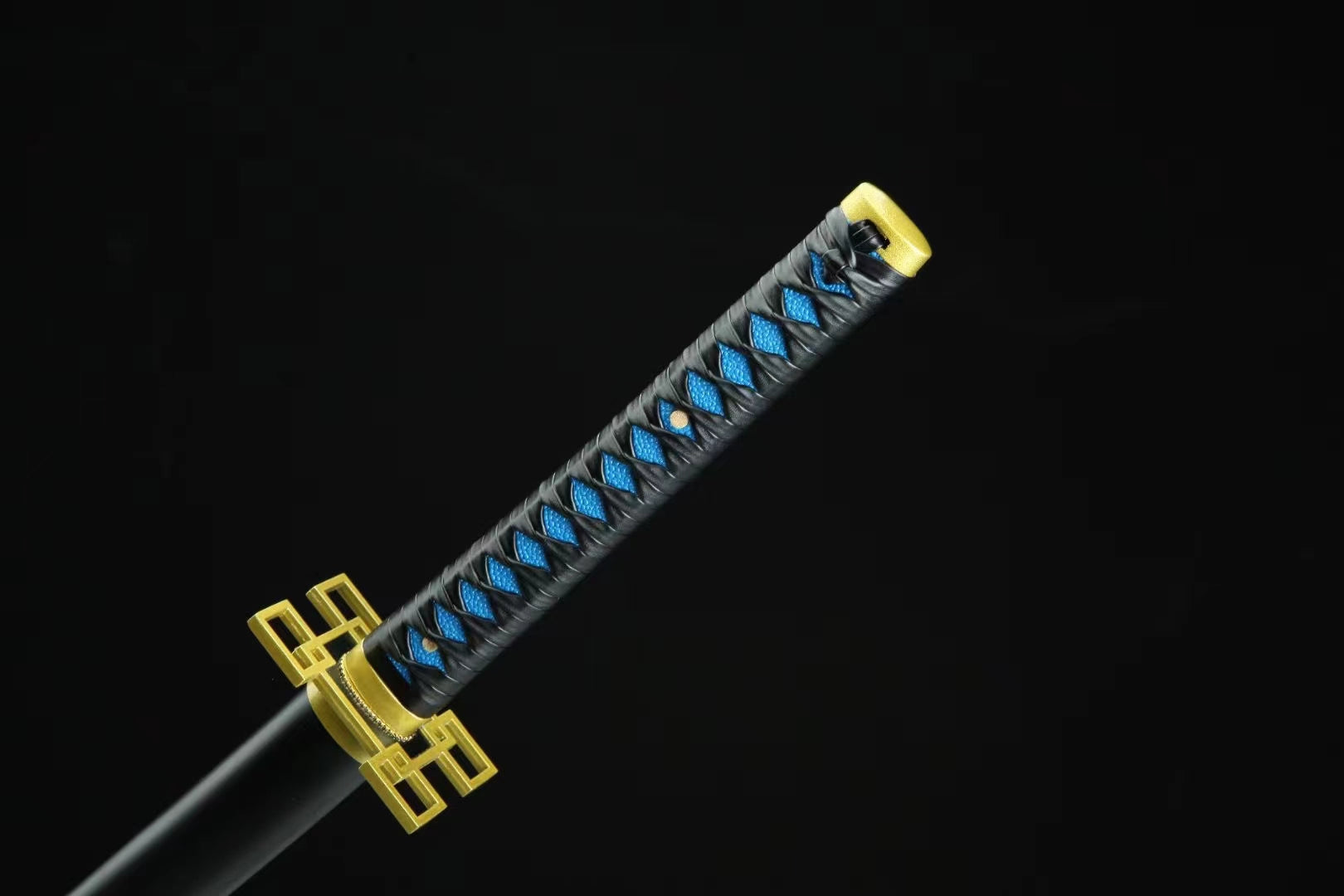 Demon Slayer Sword Tokitou Muichirou Nichirin Sword Mist Hashira Katana Replica Handmade Japanese Samurai Sword