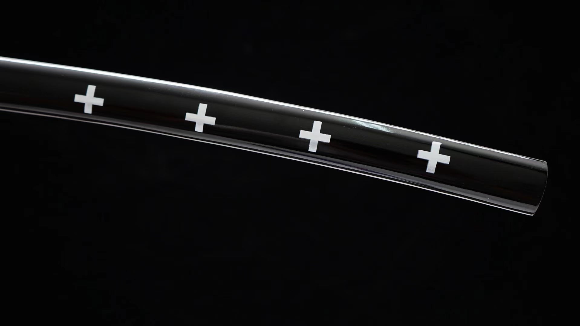 One Piece Trafalgar Law Red Kikoku Sword Surgeon of Death Red Anime Odachi Replica 1045 High Carbon Steel Katana